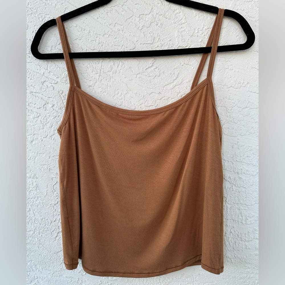 SKIMS Sleep Tank Top In Carmel 4X NWT